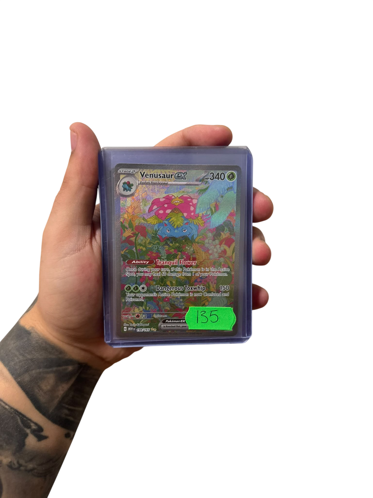 Venusaur ex (MEW 198) - Ingles