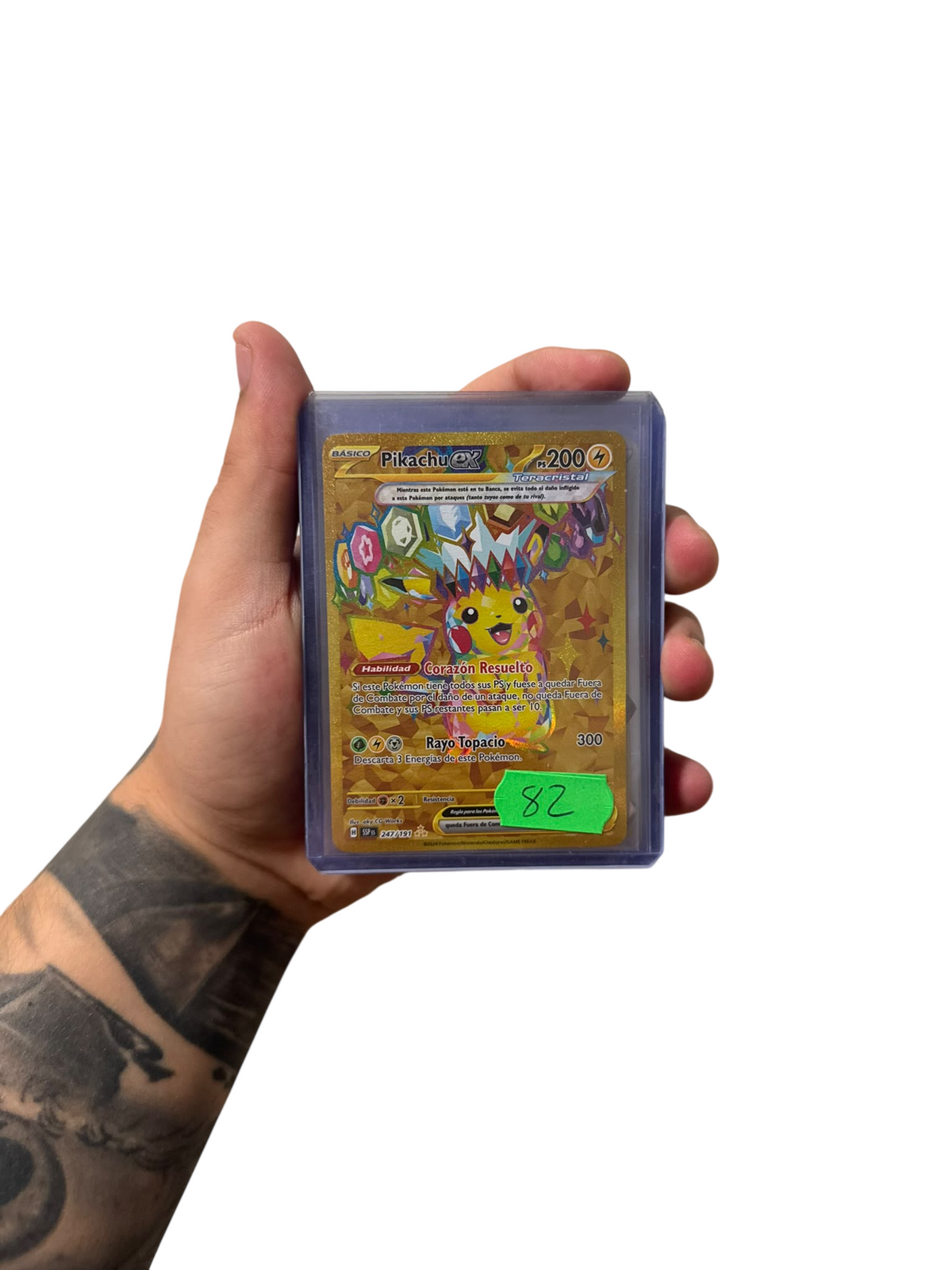 Pikachu ex (SSP 247) - Español