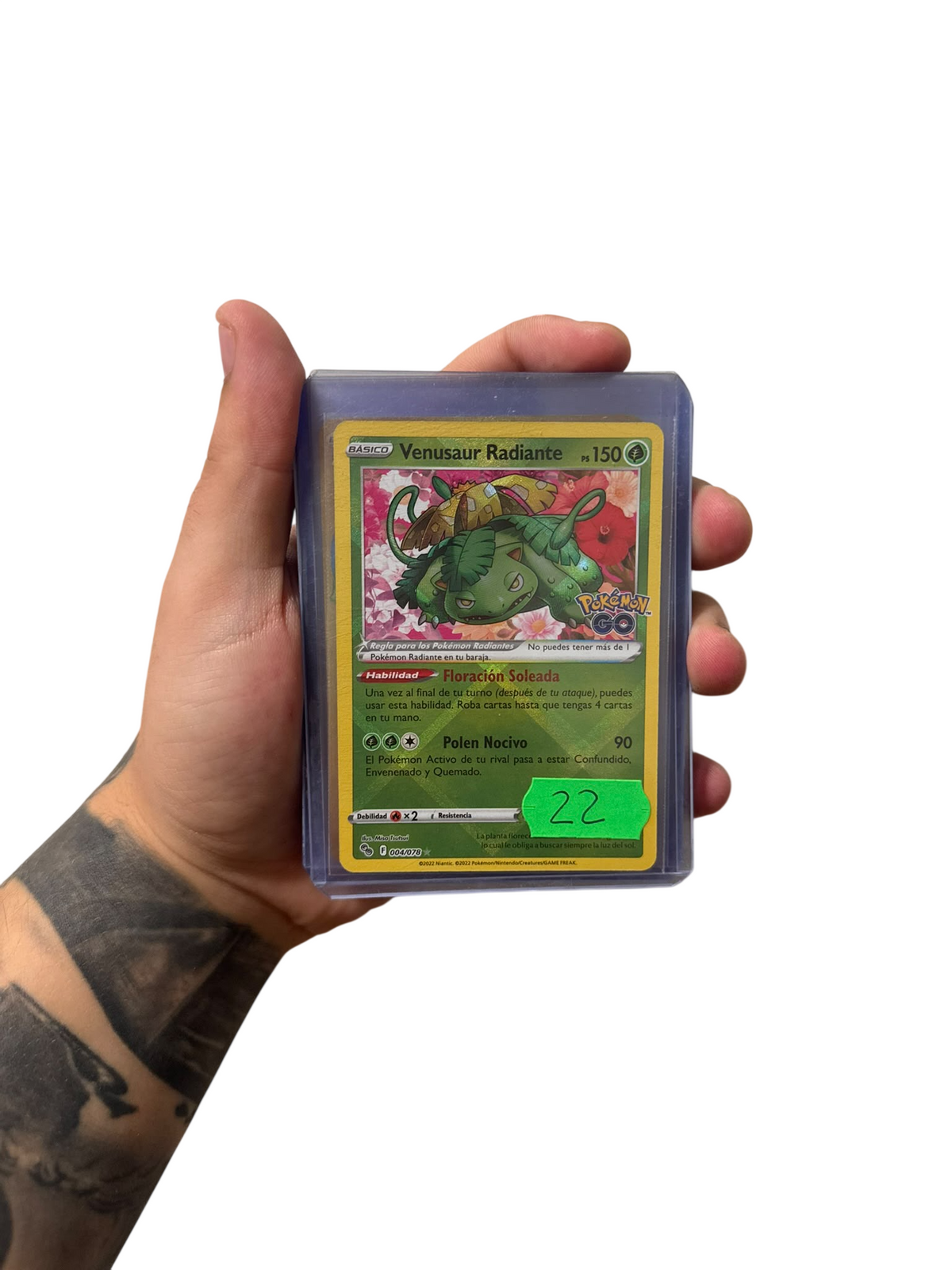 Venusaur Radiante (PGO 004) - Español