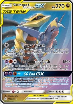Garchomp y Giratina GX (UNM 146) Mentes Unidas - Español