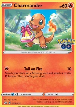 Charmander (SWSH 232) SWSH Black Star Promos - Español