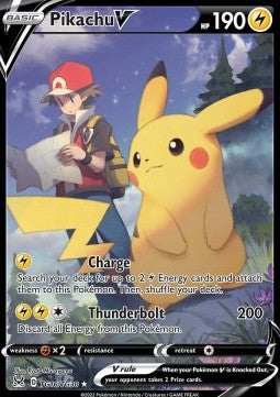Pikachu V (LOR TG16) Origen Perdido - Ingles