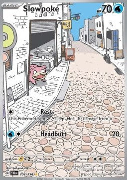 Slowpoke (SVI 204) Escarlata y Púrpura - Español