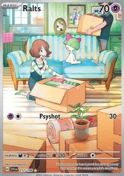 Ralts (SVI 211) Escarlata y Púrpura - Ingles