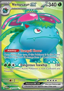 Venusaur ex (MEW 182) 151 - Español