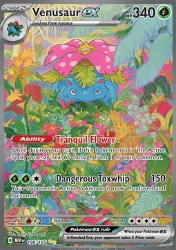 Venusaur ex (MEW 198) 151 - Ingles