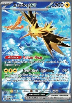 Zapdos ex (MEW 202) 151 - Ingles