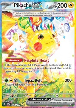 PSA 10 - Pikachu ex (SSP 238) Chispas Fulgurantes - Ingles