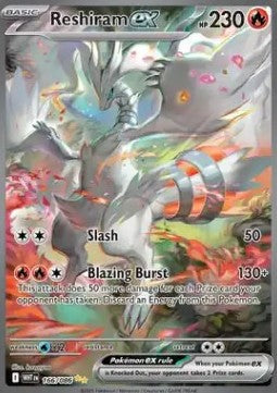Reshiram ex (WHT 166) Llama Blanca - Español