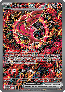 Oricorio ex (MEP 024) MEP Black Star Promos - Ingles