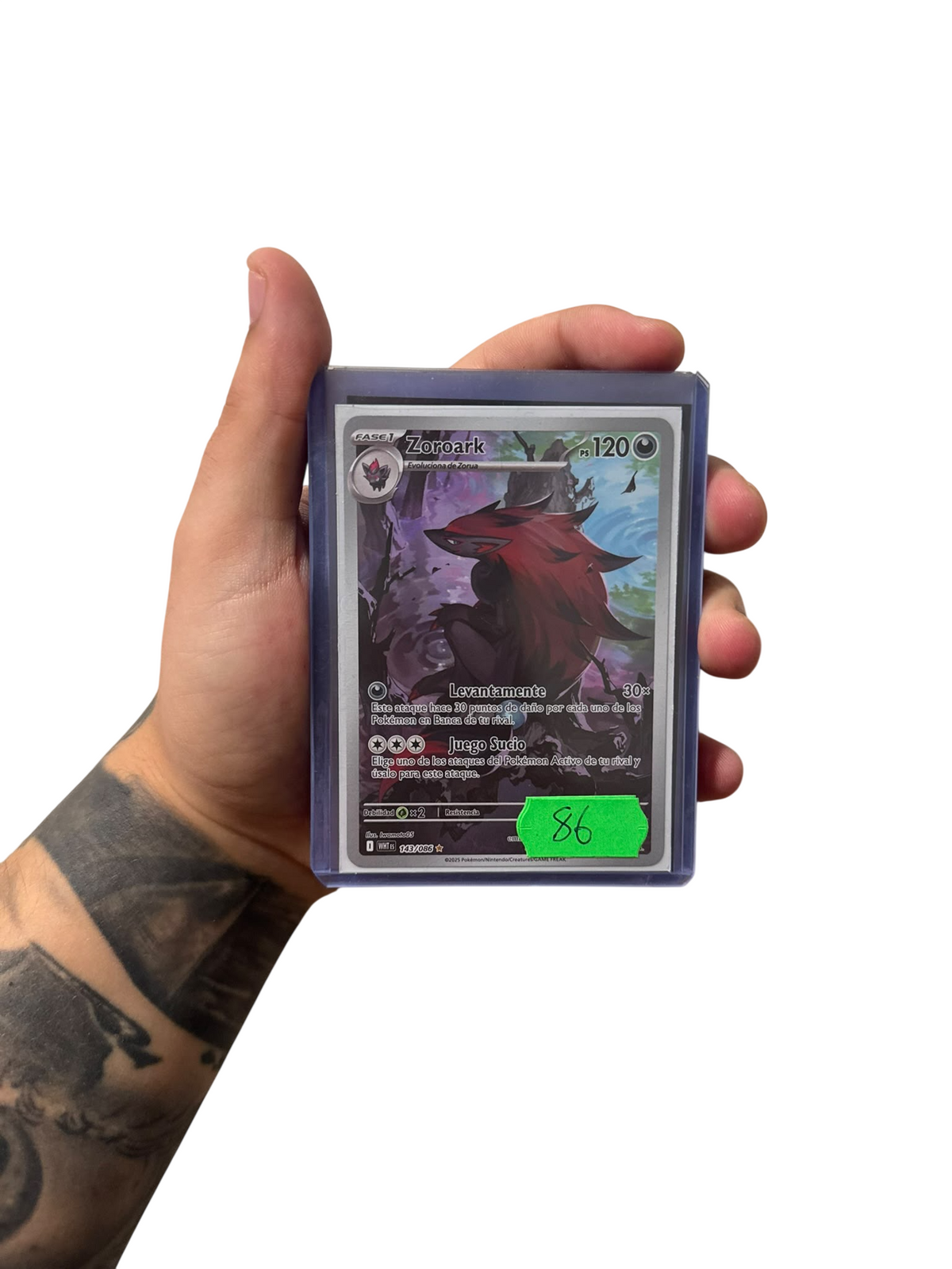 Zoroark (WHT 143) - Español