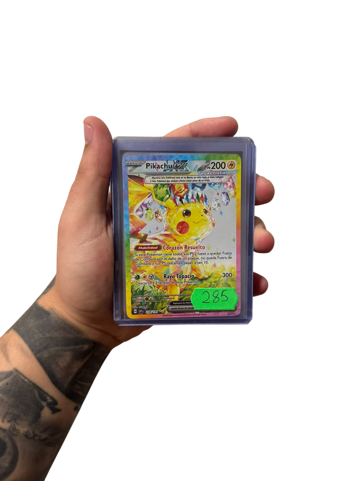 Pikachu ex (SSP 238) - Español