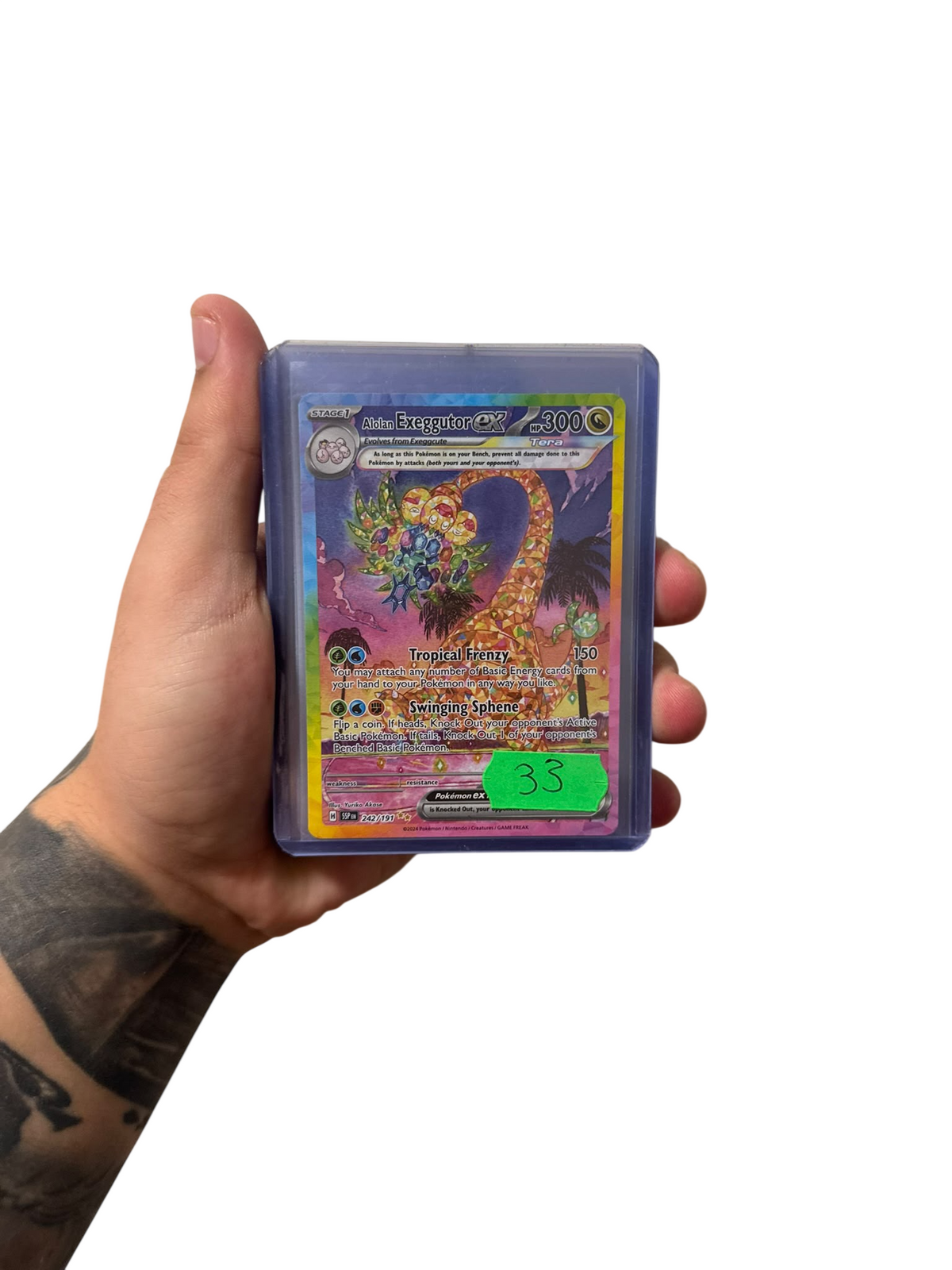 Exeggutor de Alola ex (SSP 242) - Ingles